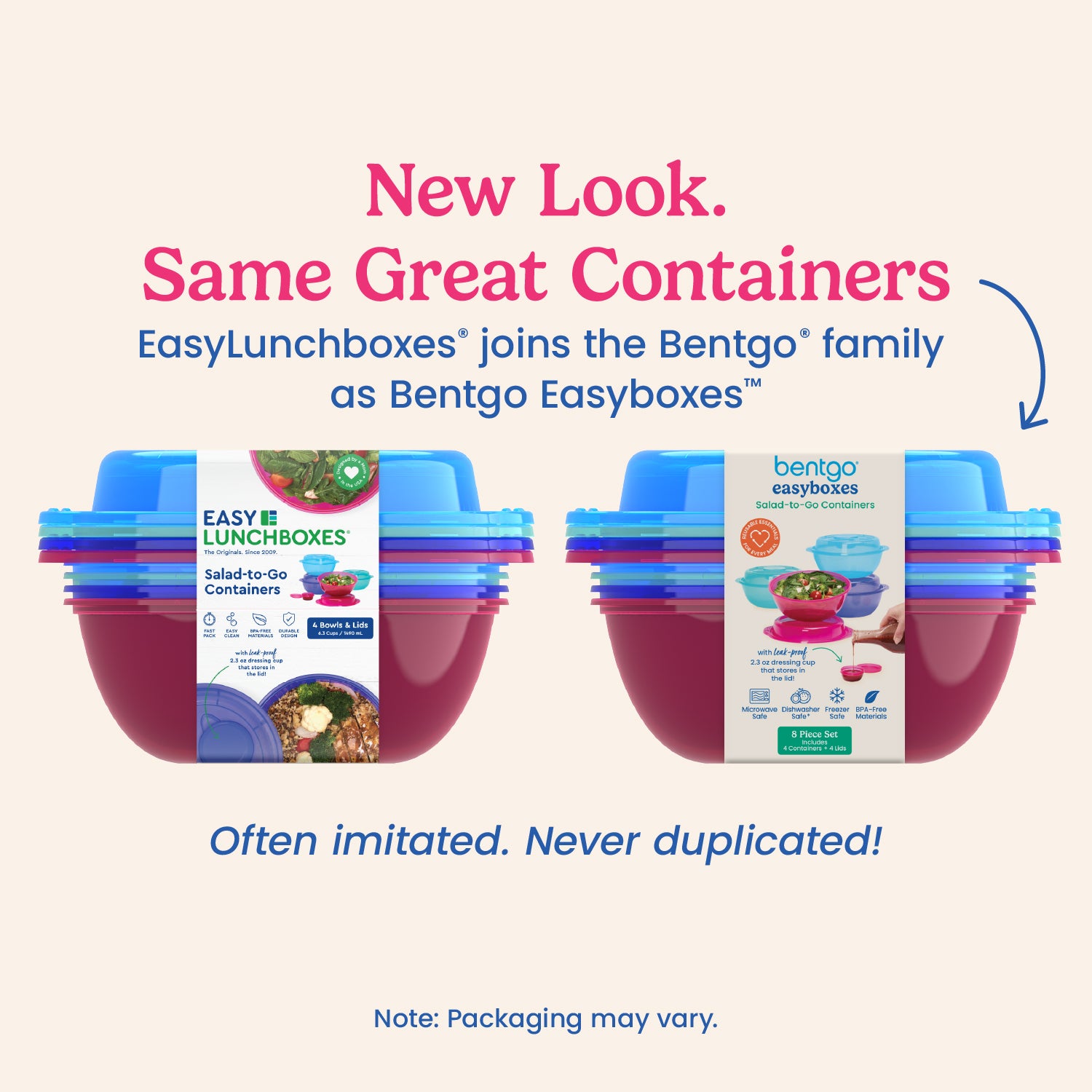 Bentgo Easyboxes Salad-to-Go Containers 8-Piece Set - Image 14