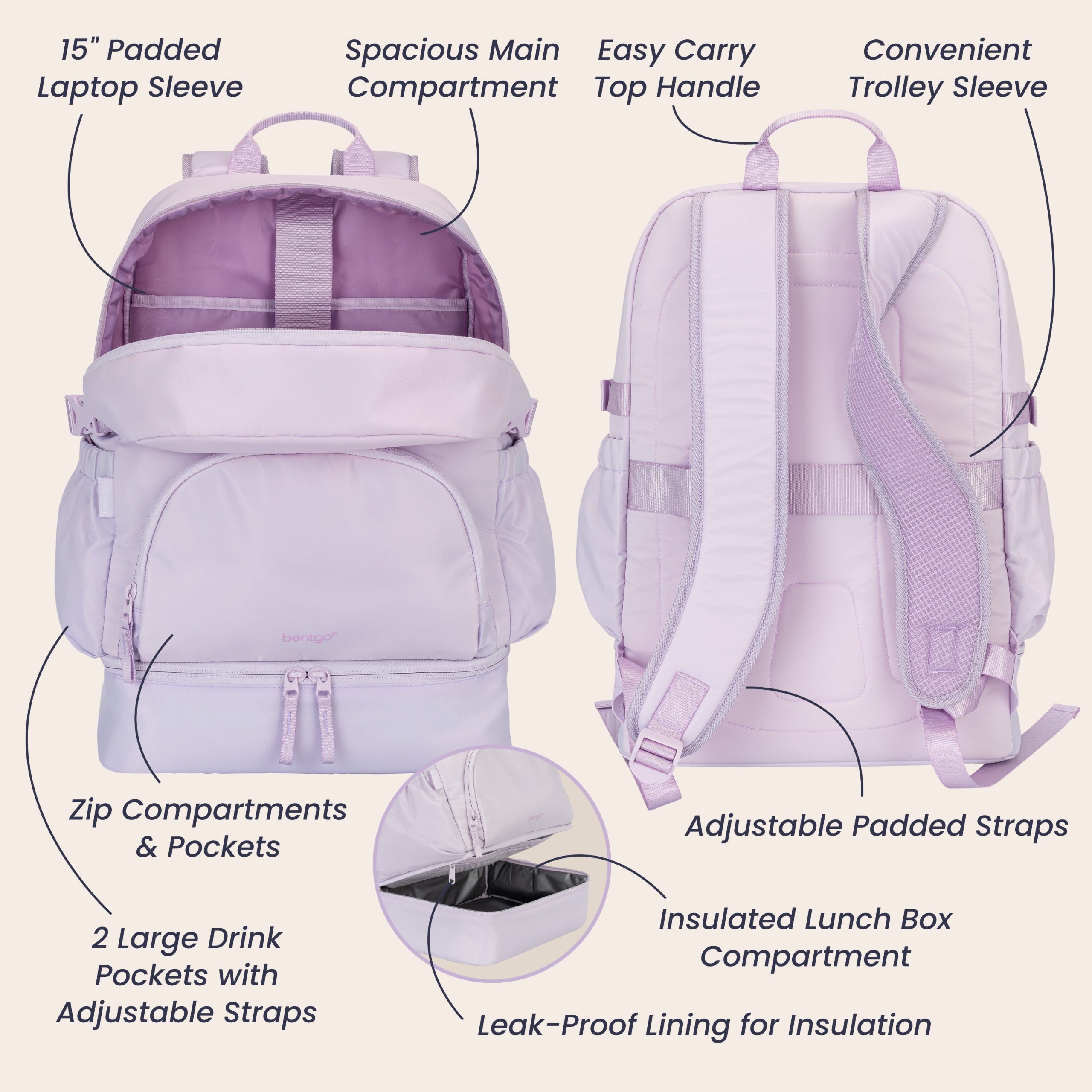 Bentgo 2-in-1 Backpack & Lunch Bag - Image 26