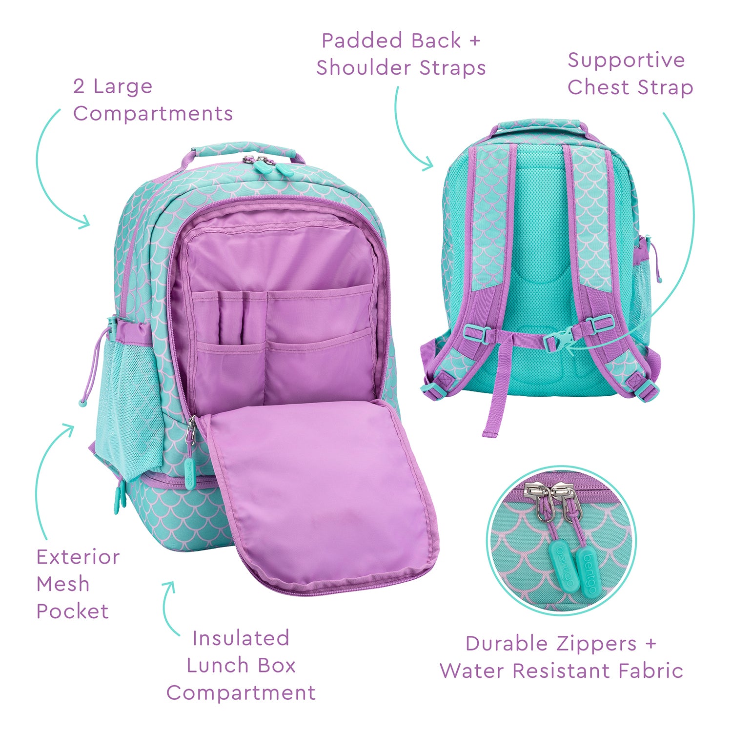 Bentgo Chill Kids Lunch Box & Backpack - Image 5