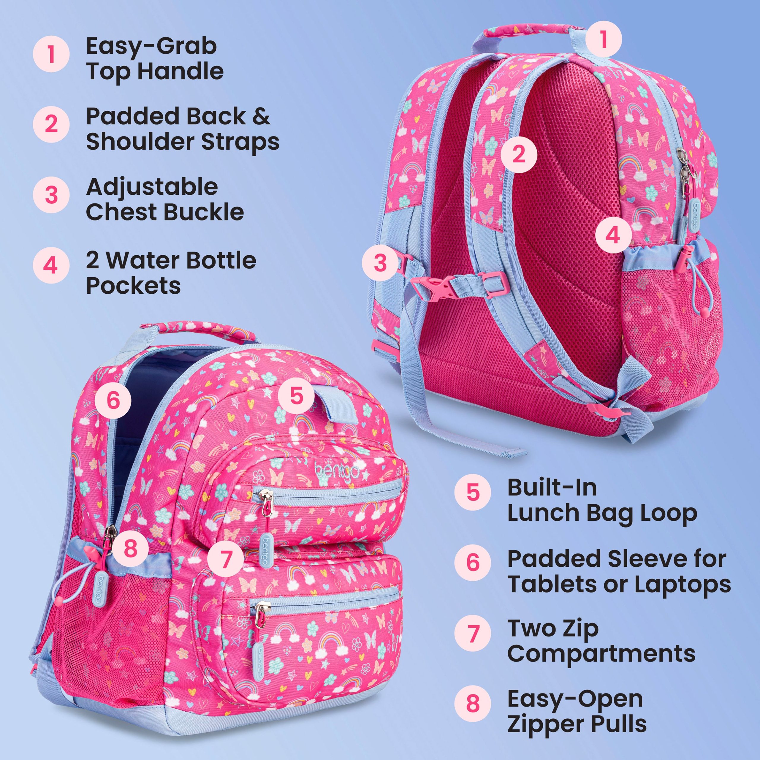 Bentgo Kids Prints Backpack - Image 5