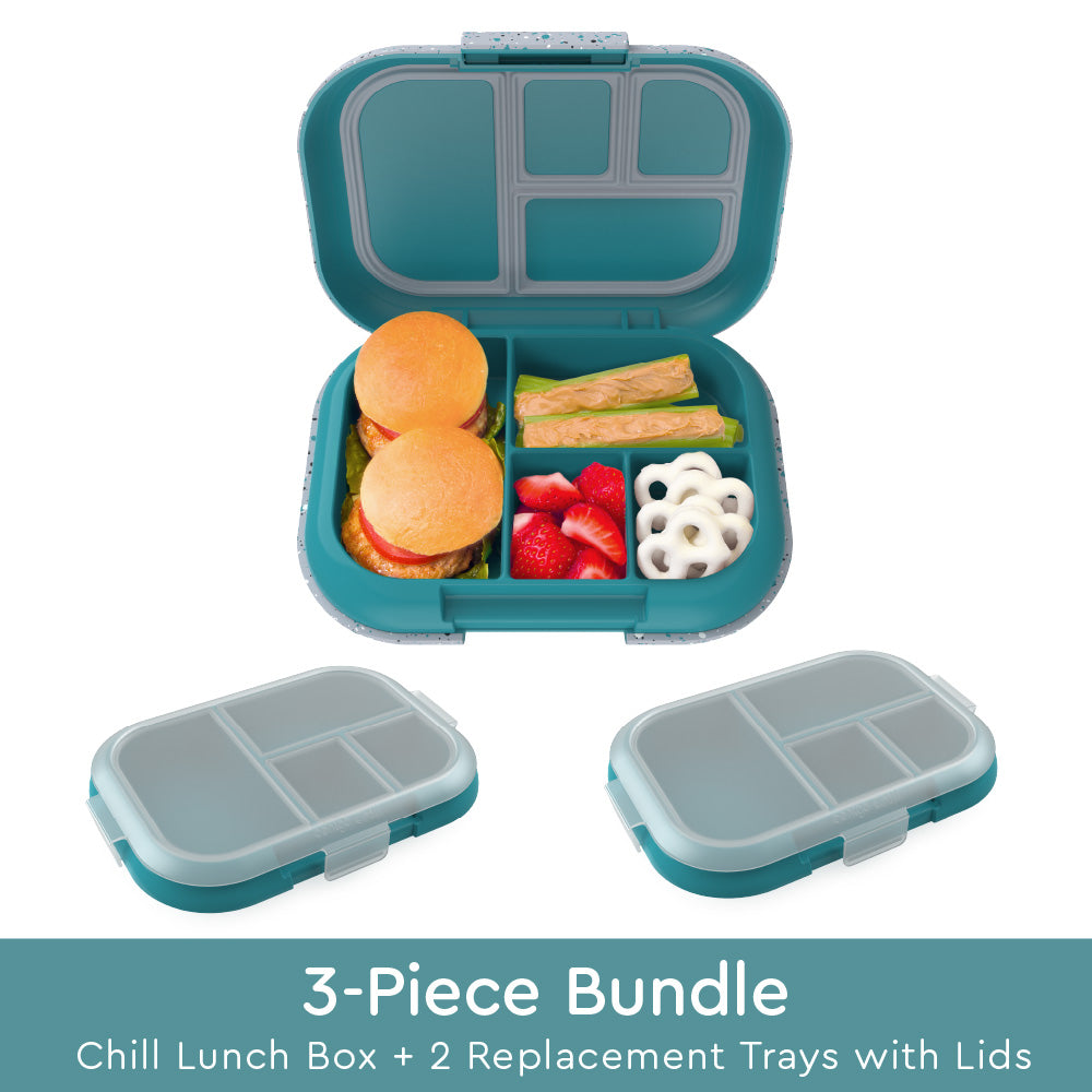Bentgo Chill Kids Lunch Box & 2 Extra Trays with Lids - Image 9