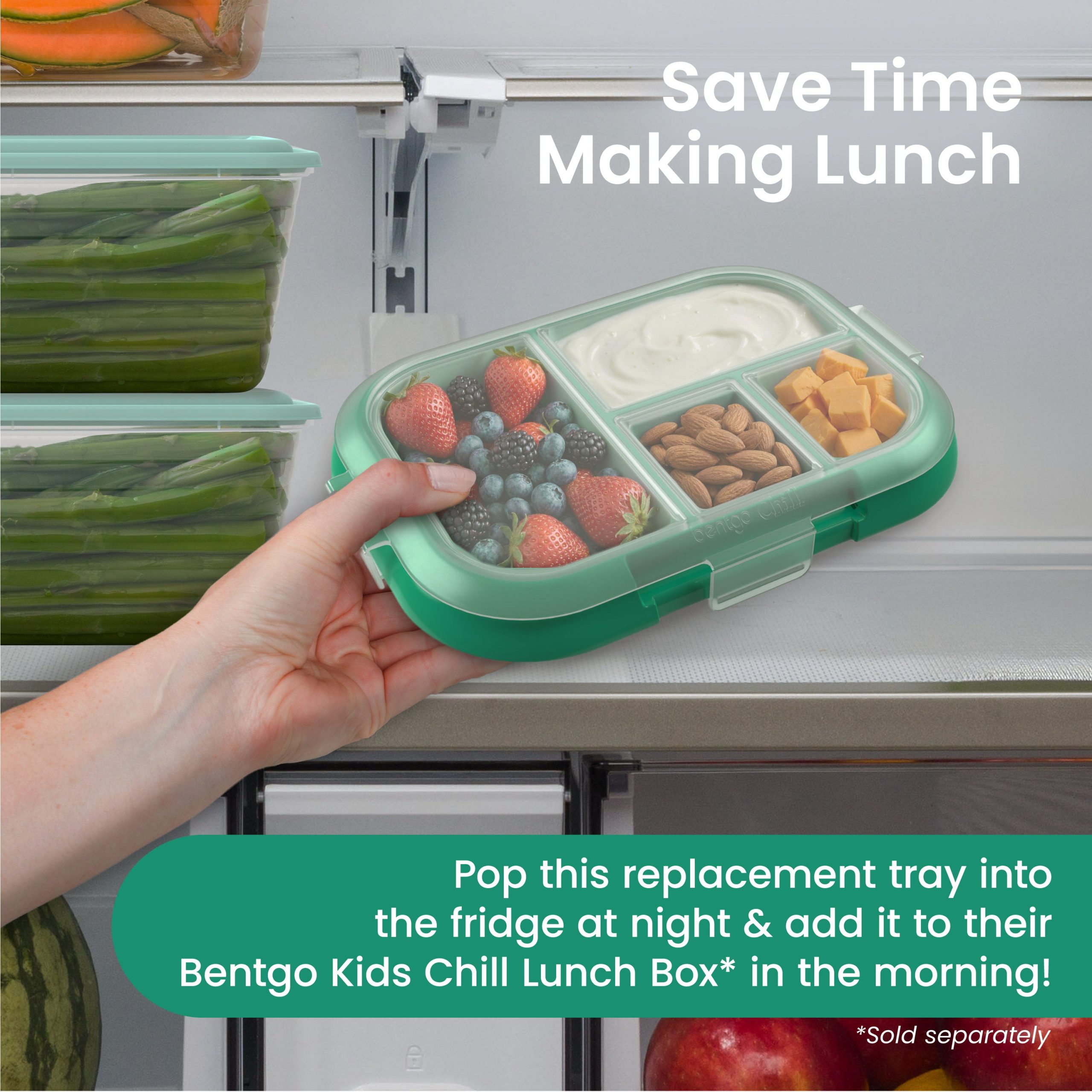 Bentgo Chill Kids Tray with Transparent Cover - Image 14