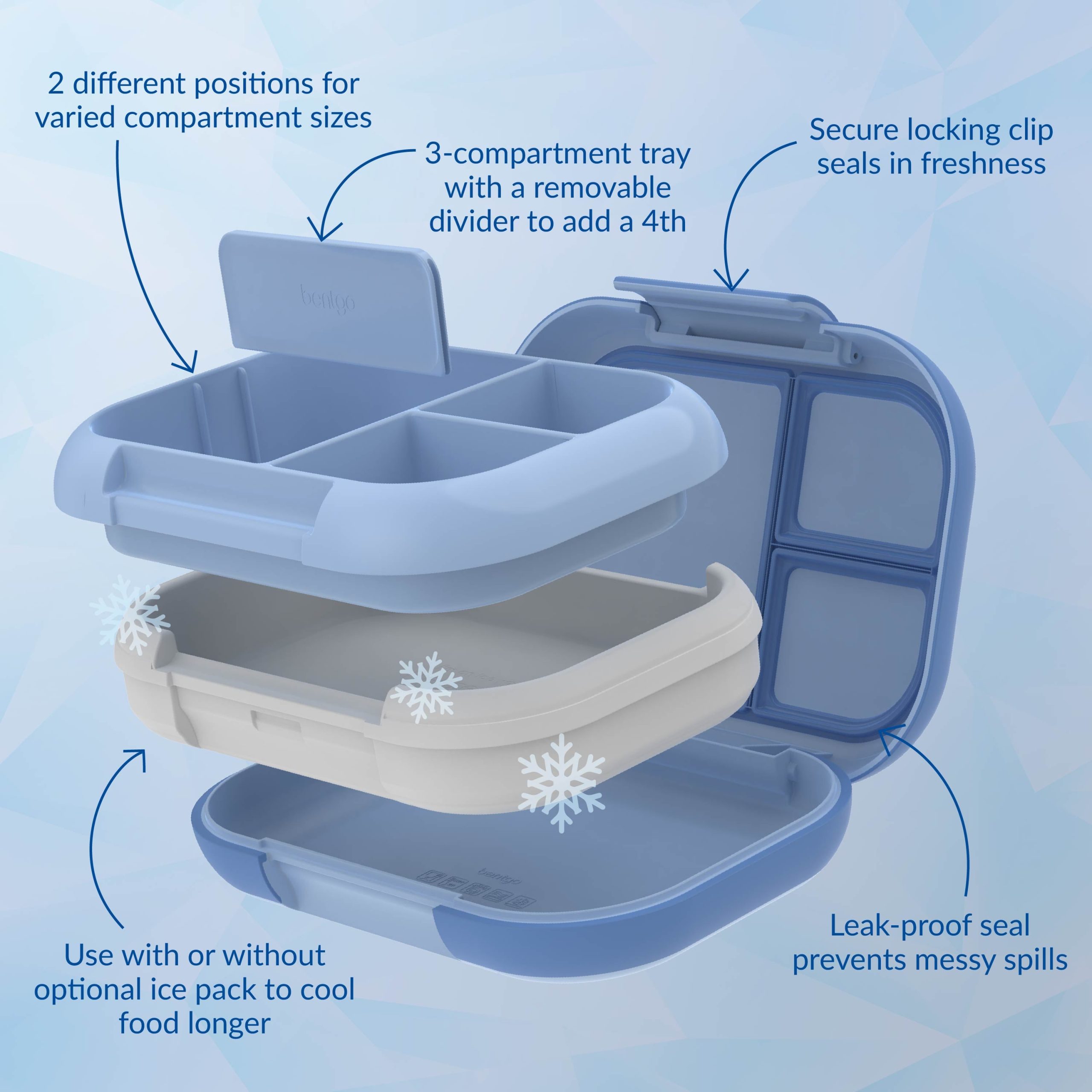 Bentgo Chill Max Lunch Box (2-Pack) - Image 6