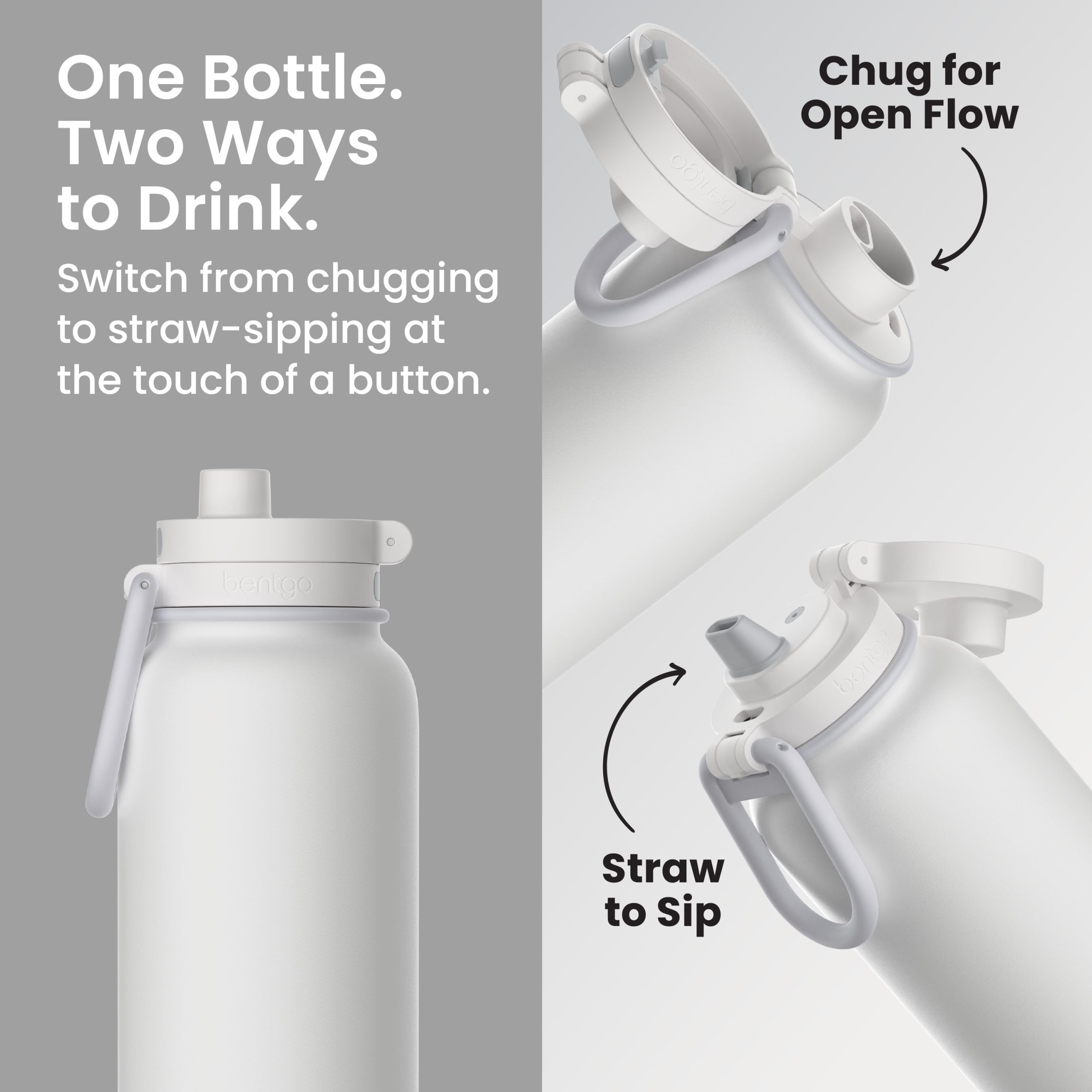 Bentgo Flip 2-in-1 Water Bottle (32 fl oz) - Image 18