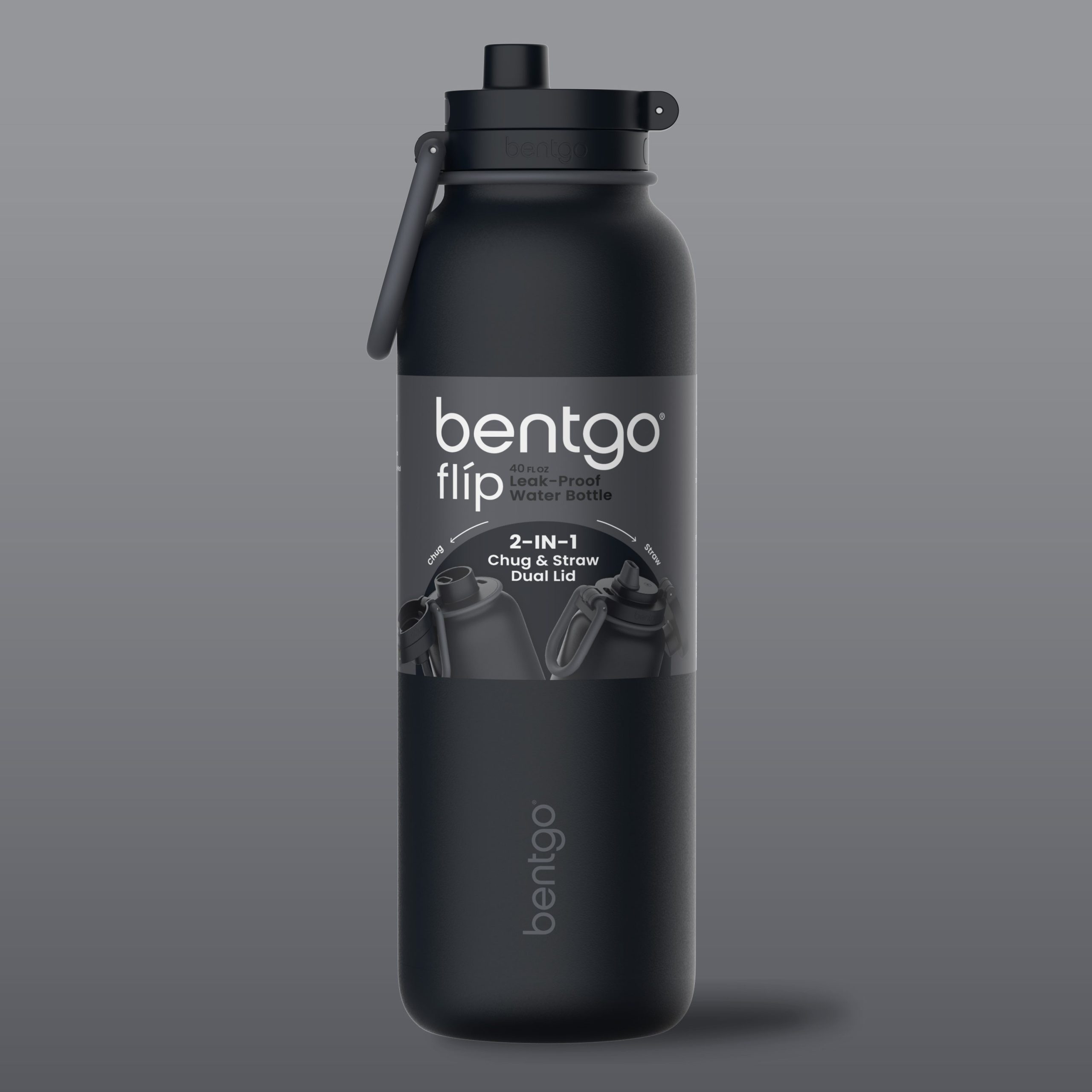 Bentgo Flip 2-in-1 Water Bottle (40 fl oz) - Image 8