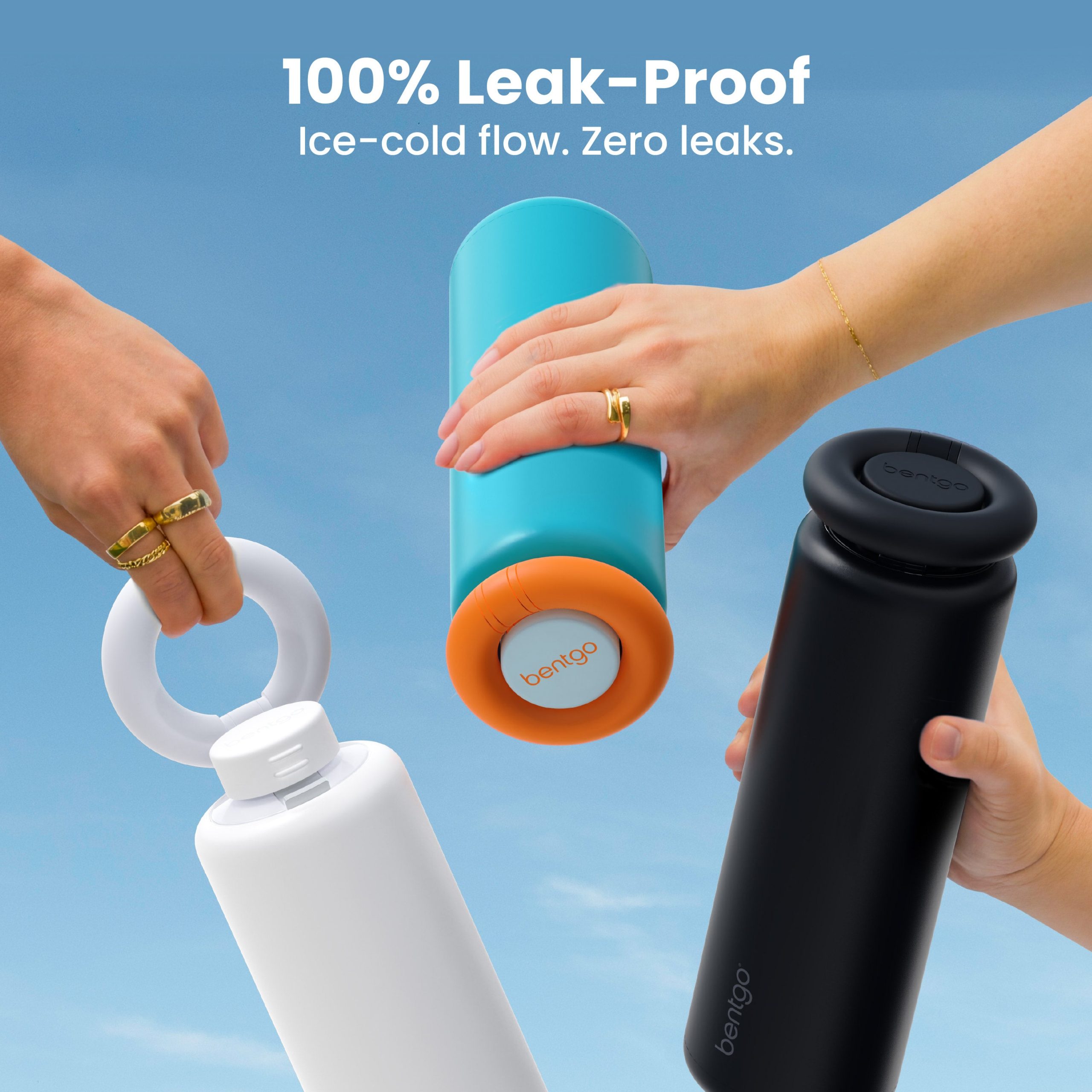 Bentgo Lift™ Chug Lid Water Bottle (40 fl oz) - Image 5