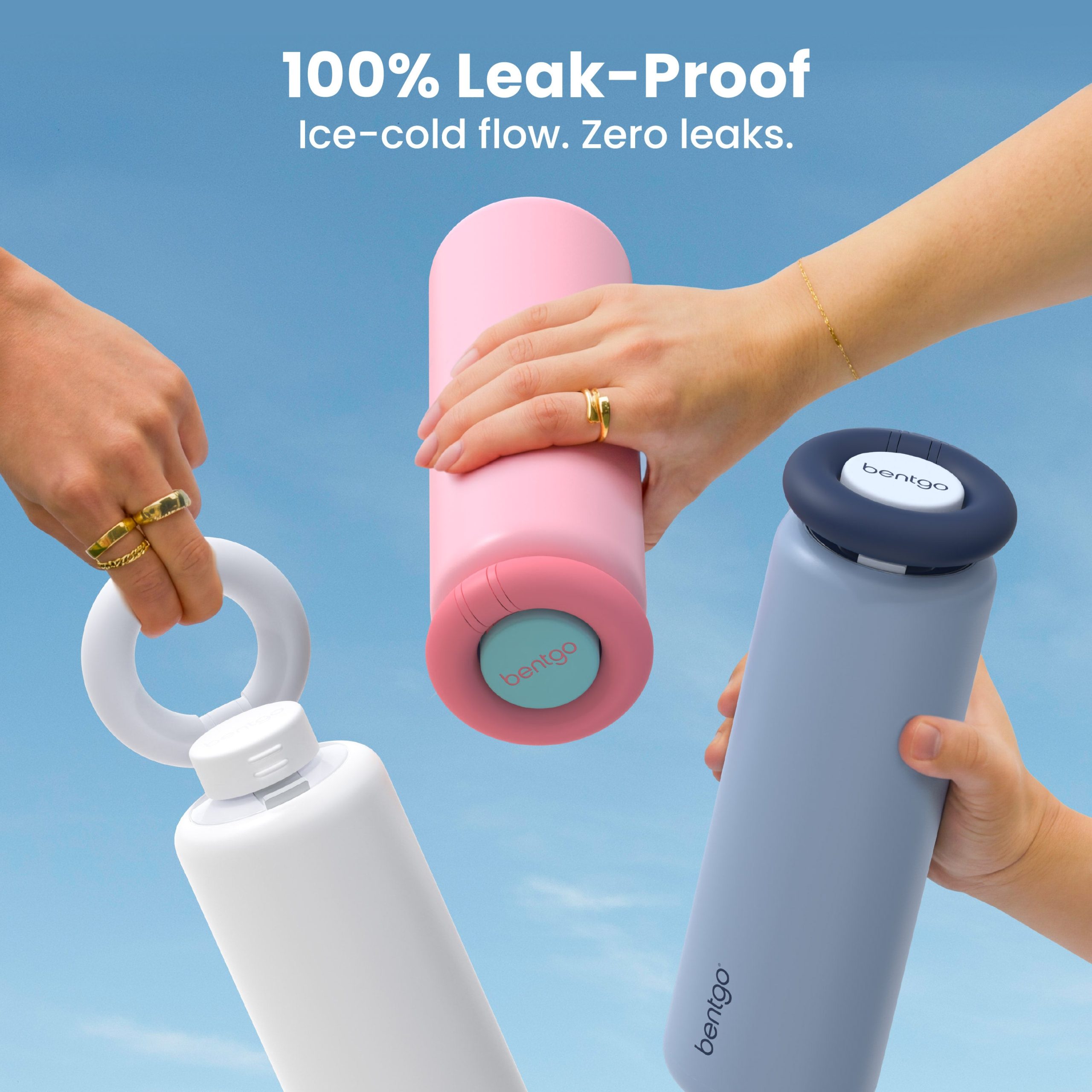 Bentgo Lift™ Chug Lid Water Bottle (40 fl oz) - Image 13