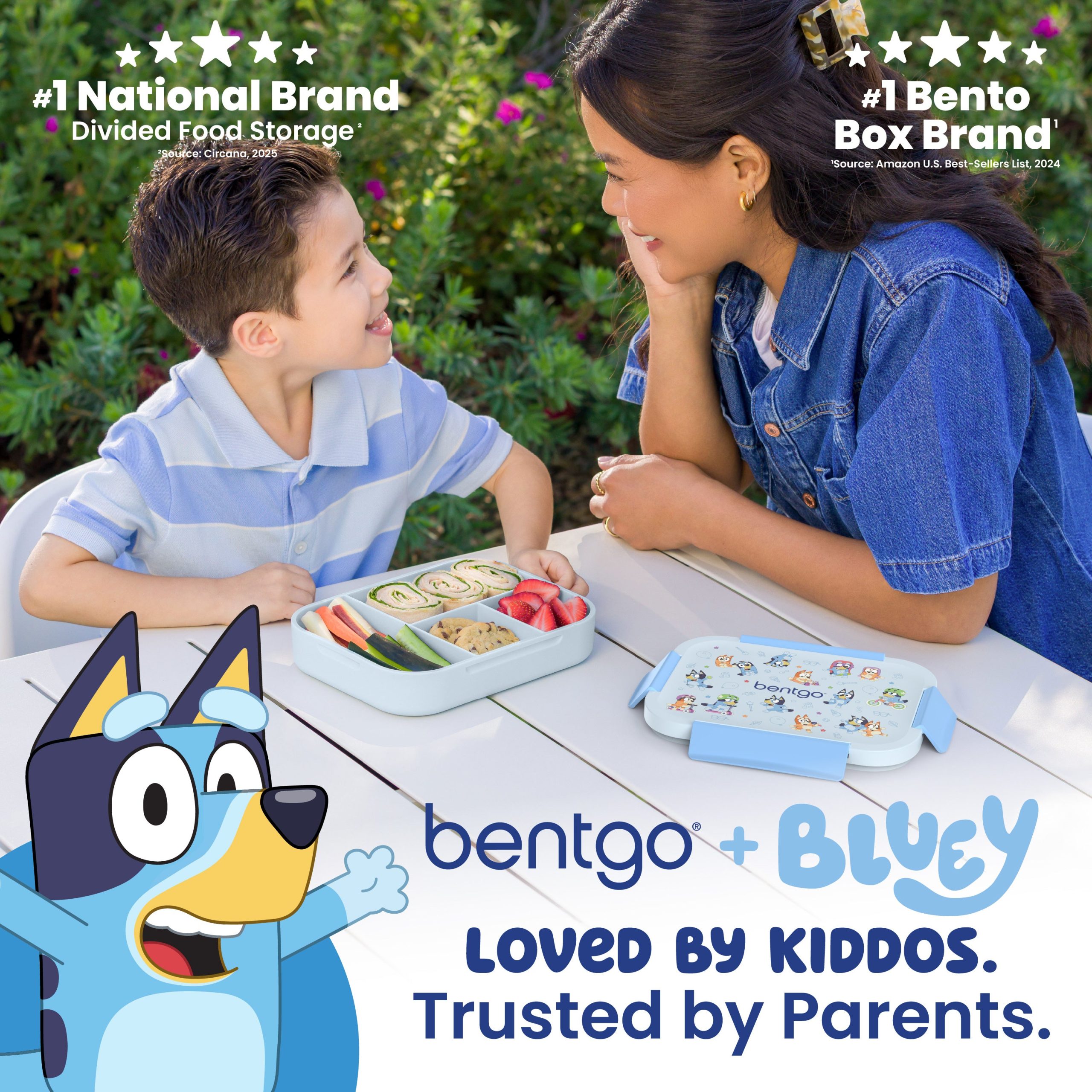 Bentgo + Bluey Kids Snap & Go Lunch Box - Image 2
