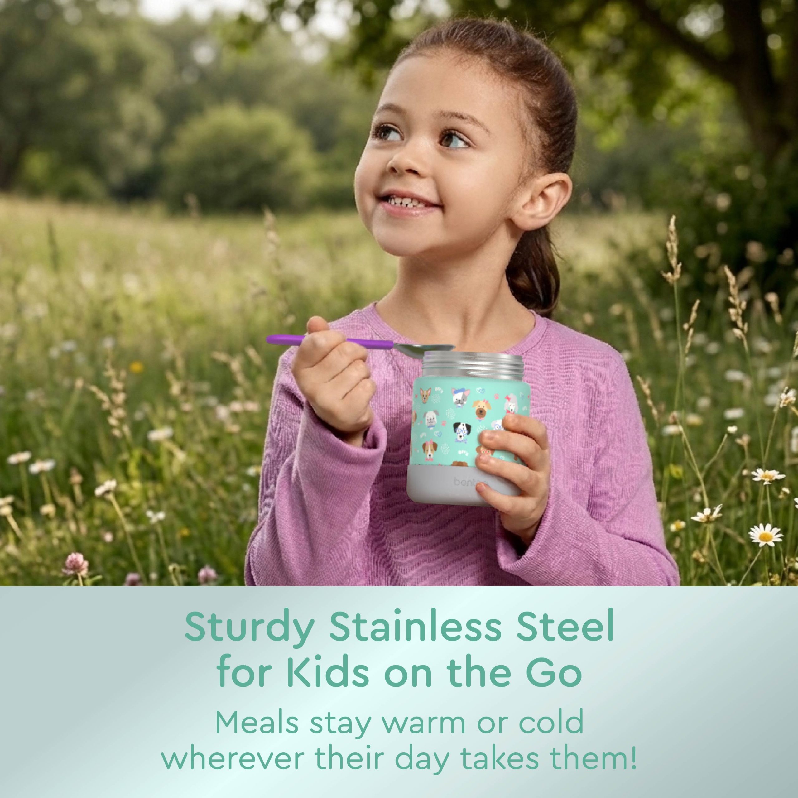 Bentgo Kids Stainless Steel Food Jar - Image 4