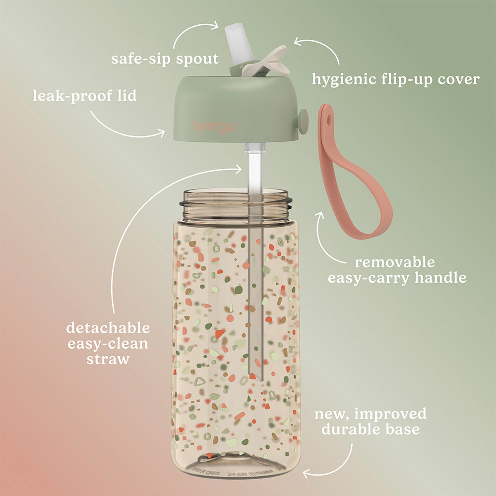 Bentgo Kids Whimsy & Wonder Prints Water Bottle - Image 19