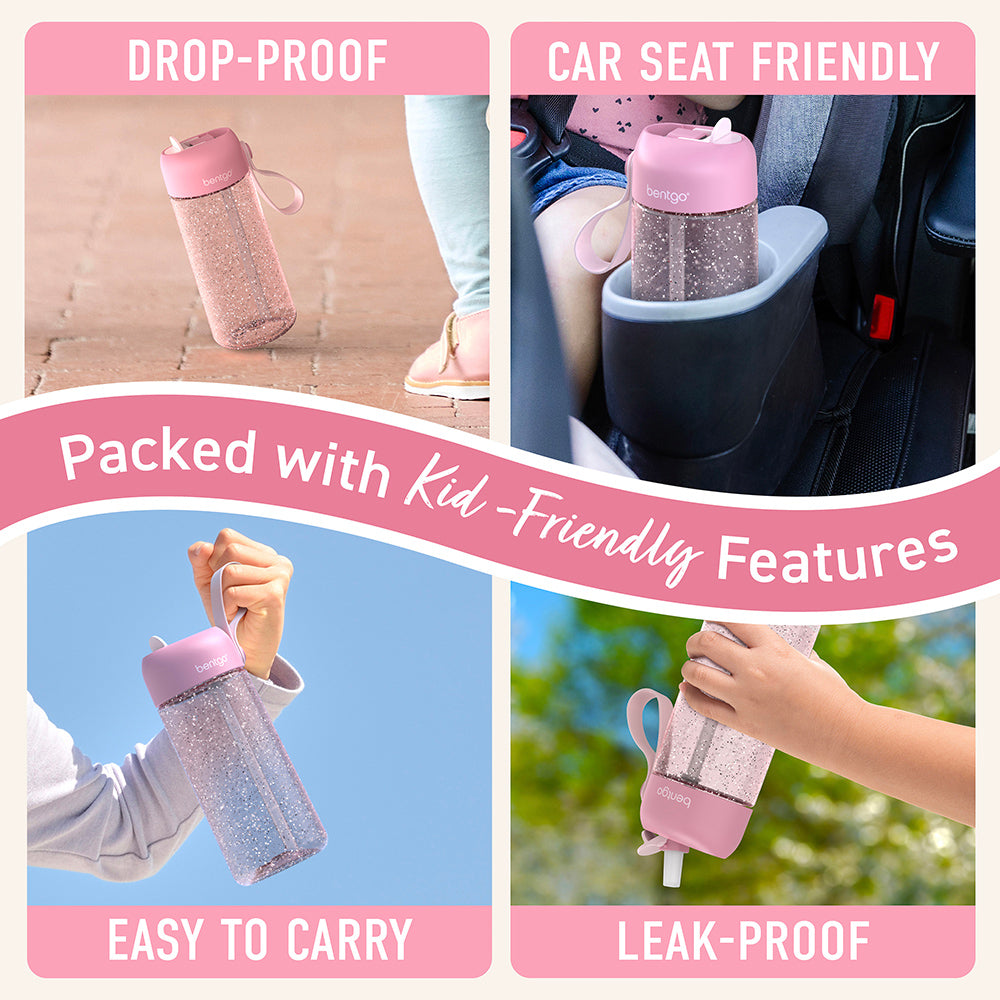 Bentgo Kids Water Bottle (Glitter) - Image 5
