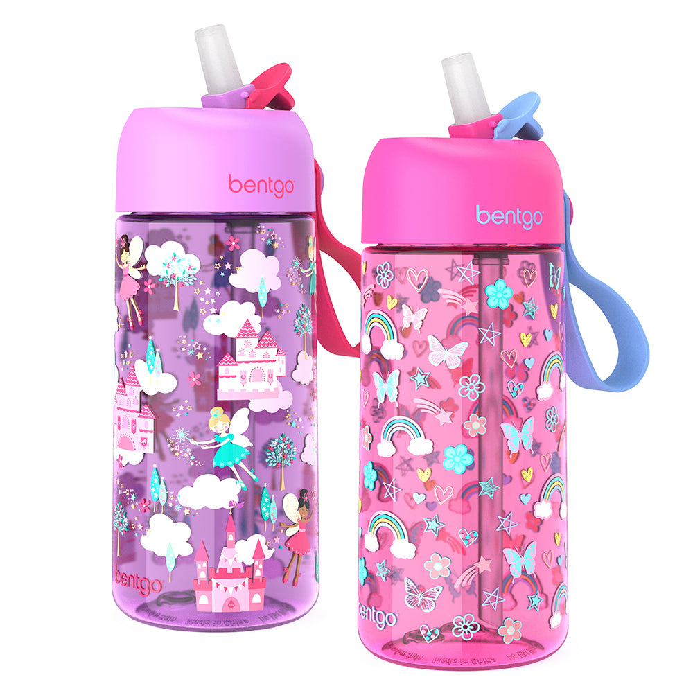Bentgo Kids Prints Water Bottle (2-Pack) - Image 15
