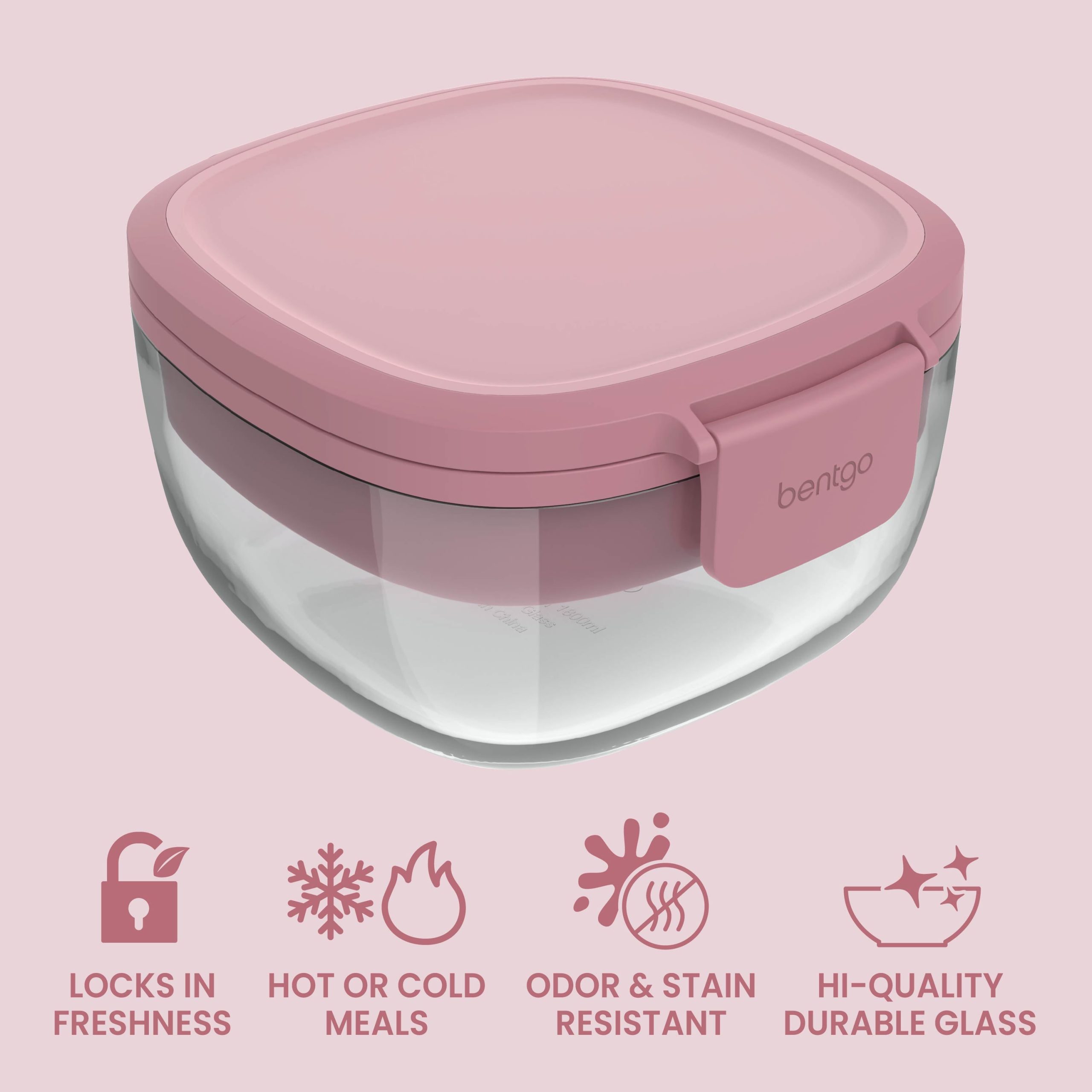 Bentgo Glass Salad Container - Image 3