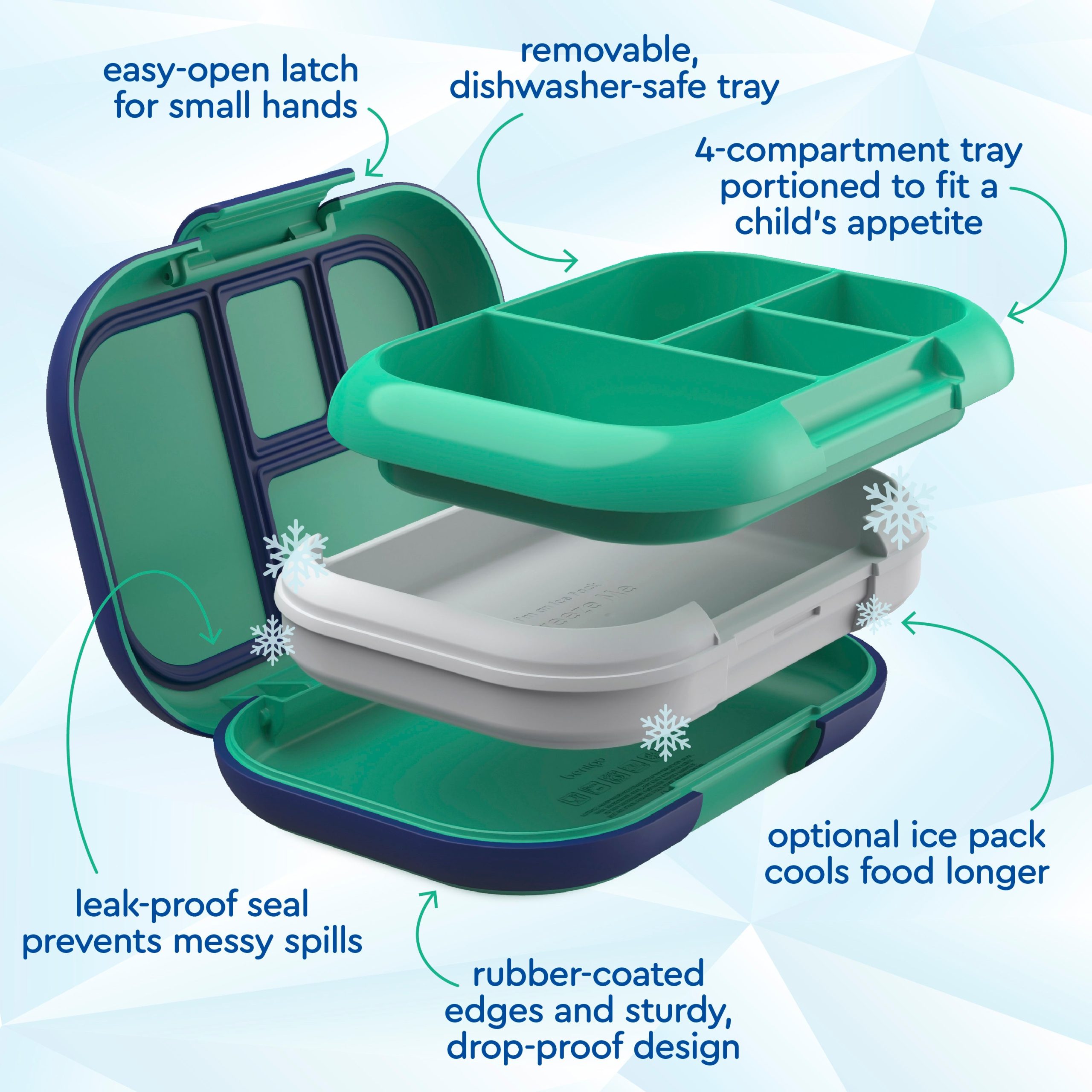 Bentgo Chill Kids Lunch Box (2-Pack) - Image 6