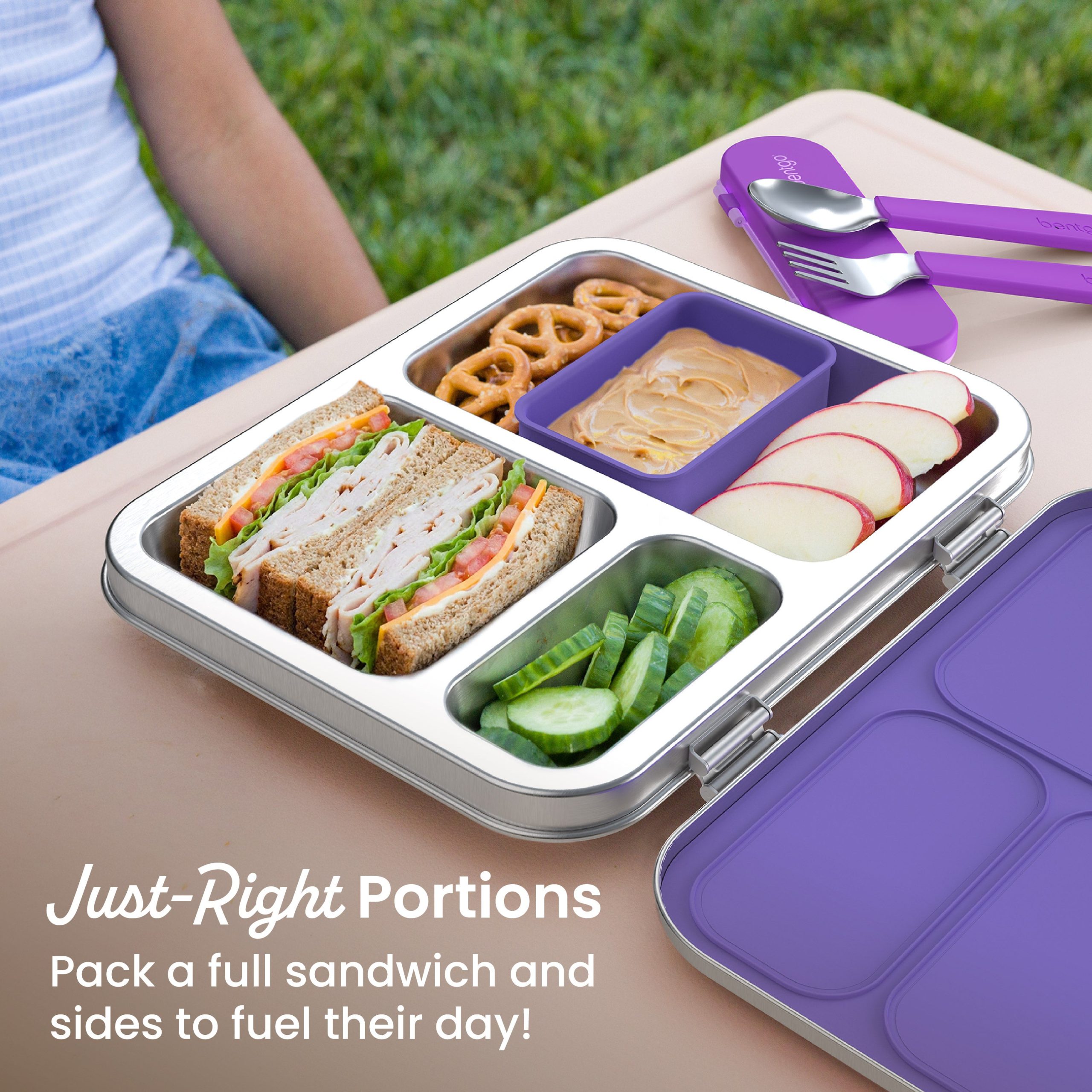 Bentgo Kids Stainless Steel Lunch Box (2-Pack) - Image 30