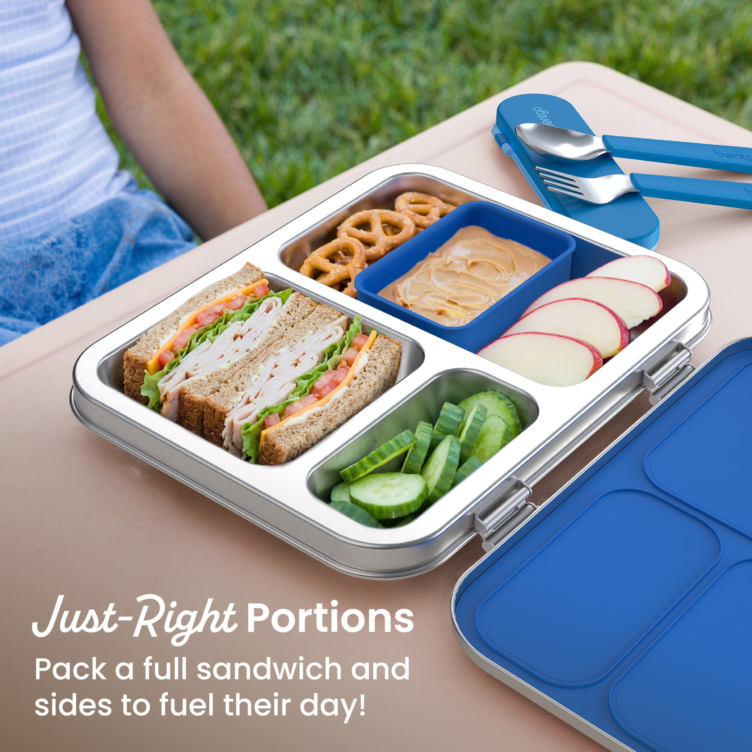 Bentgo Kids Stainless Steel Lunch Box (2-Pack) - Image 6