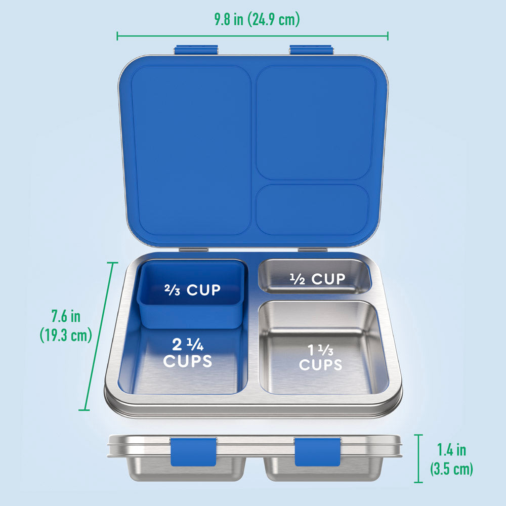 Bentgo Kids Stainless Steel Lunch Box - Personalized - Image 7