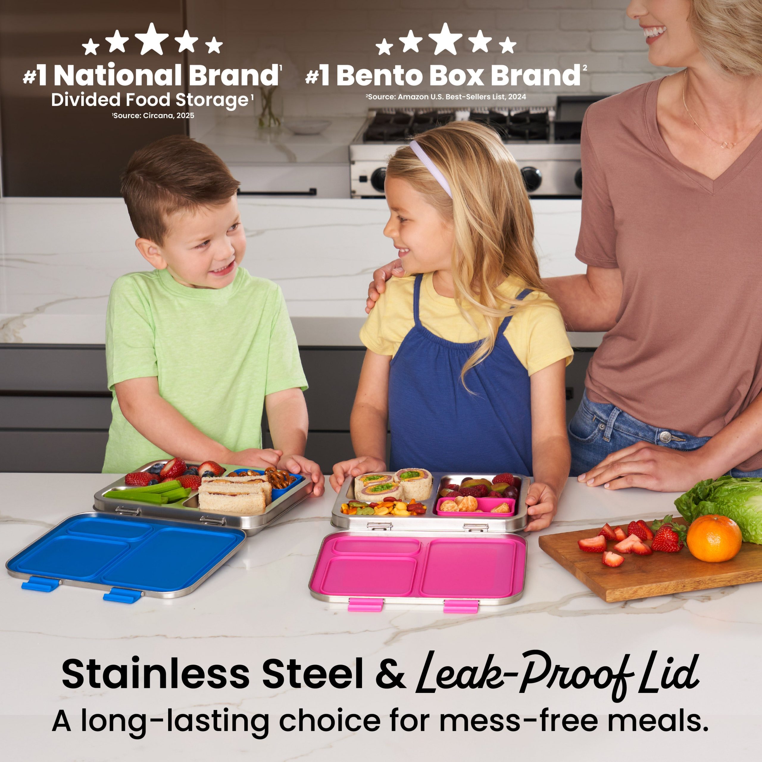 Bentgo Kids Stainless Steel Lunch Box (2-Pack) - Image 18