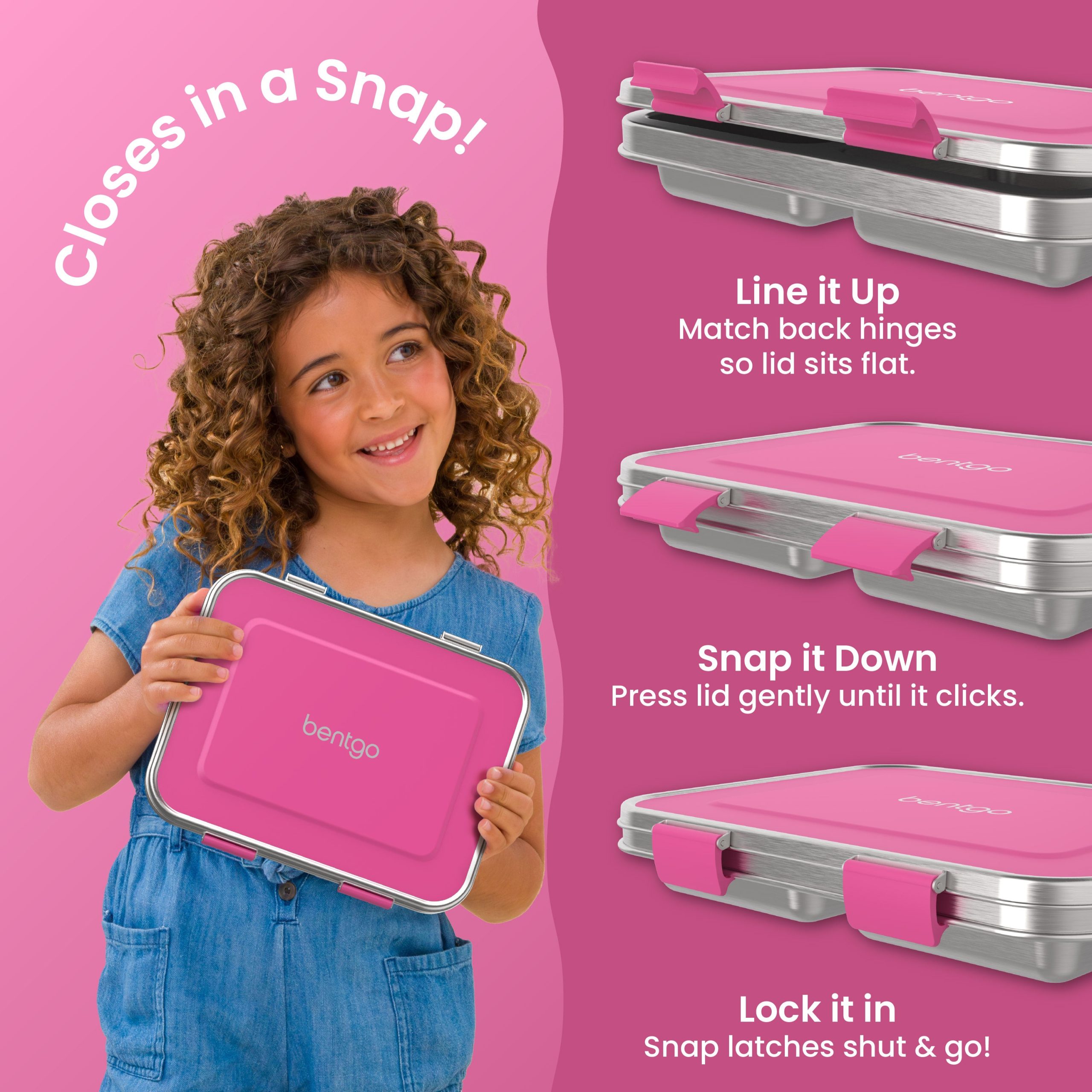 Bentgo Kids Stainless Steel Lunch Box (2-Pack) - Image 20