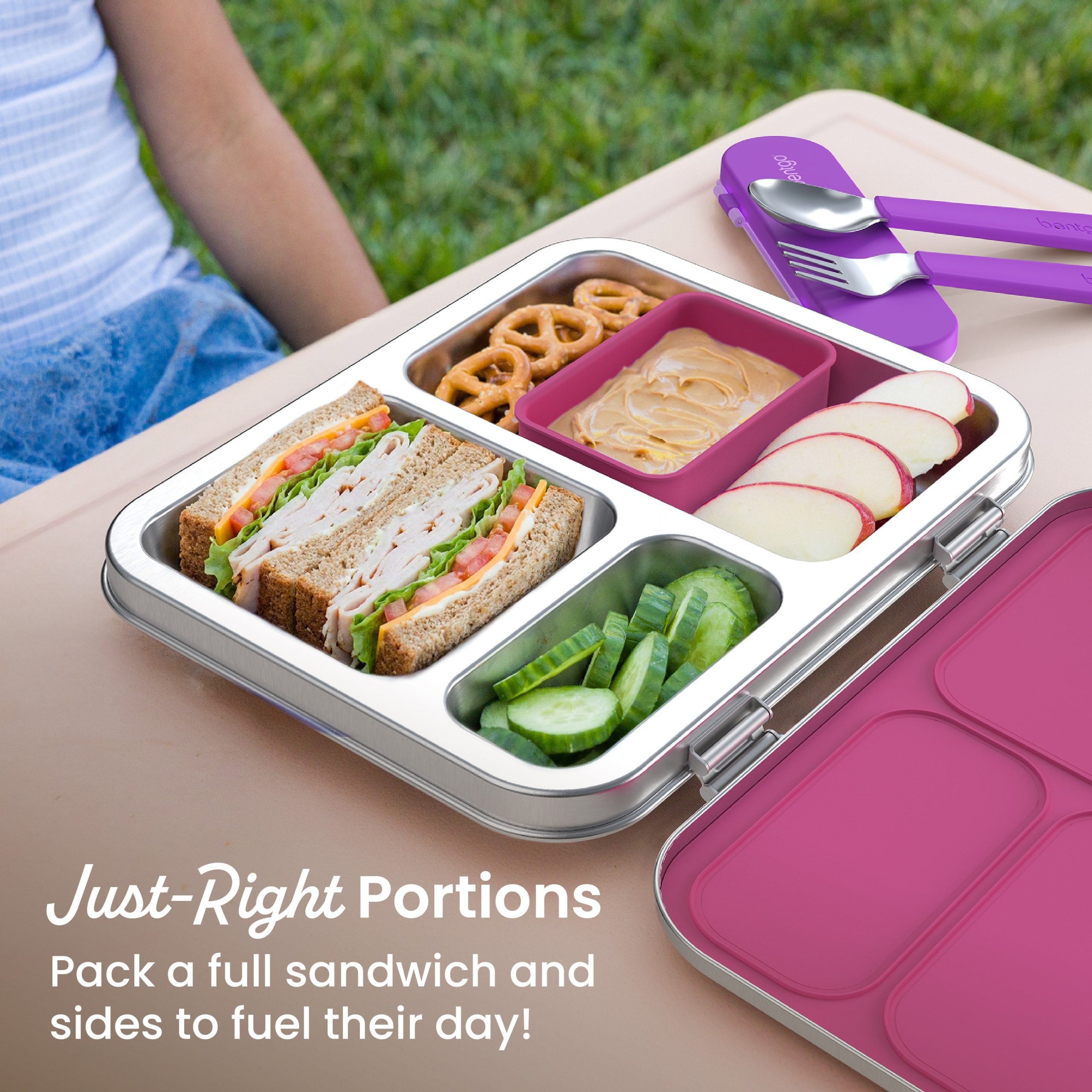 Bentgo Kids Stainless Steel Lunch Box (2-Pack) - Image 22