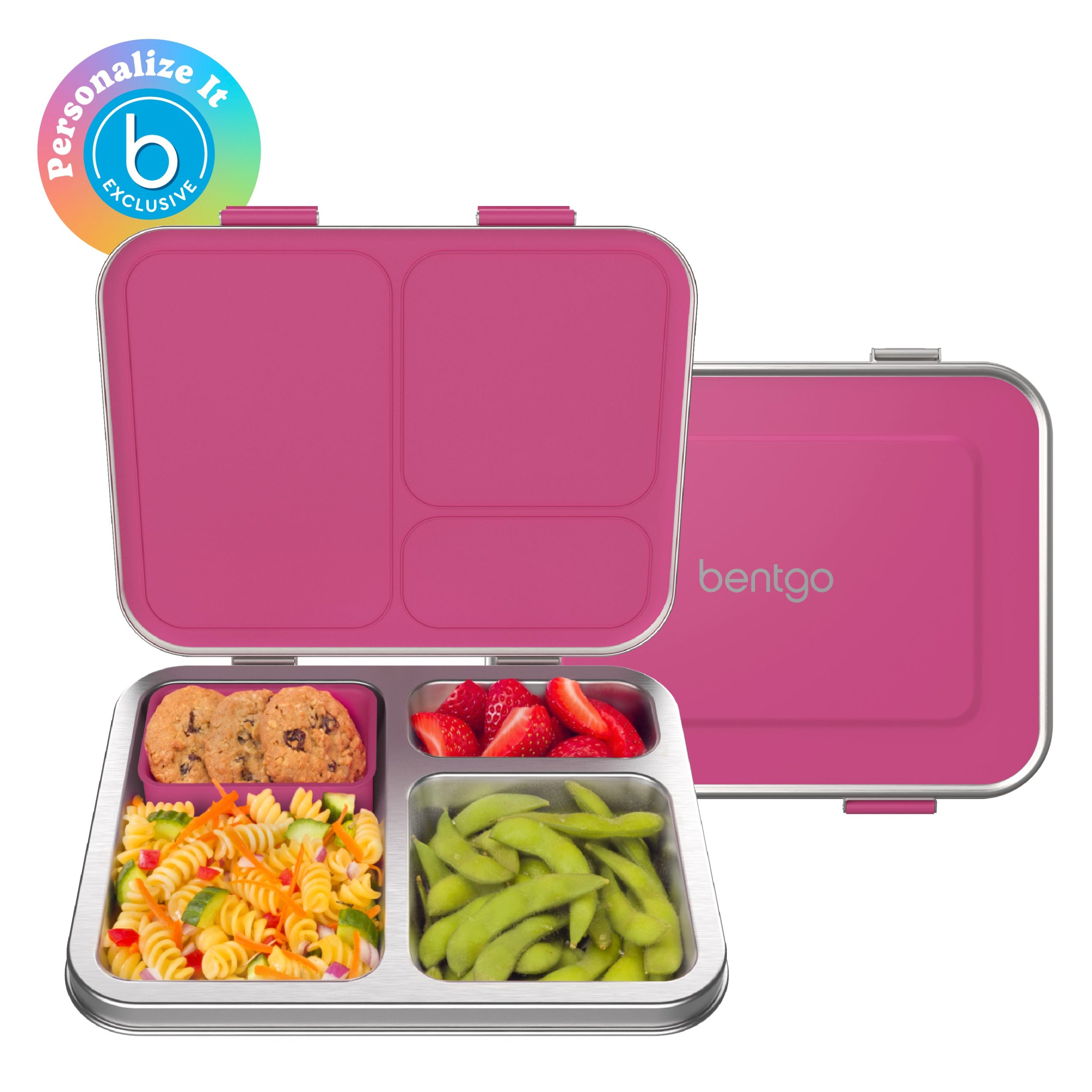 Bentgo Kids Stainless Steel Lunch Box - Personalized - Image 17