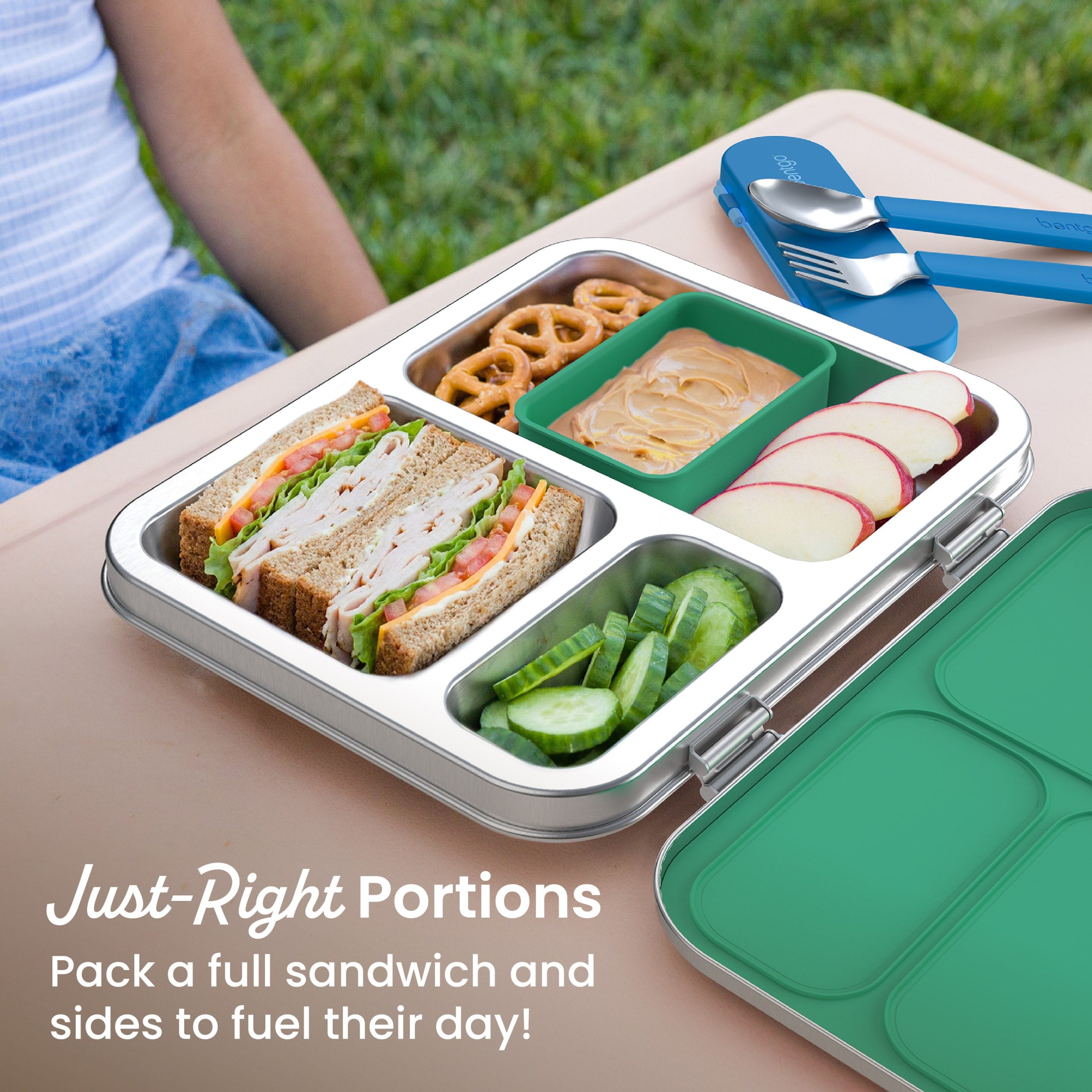 Bentgo Kids Stainless Steel Lunch Box (2-Pack) - Image 14