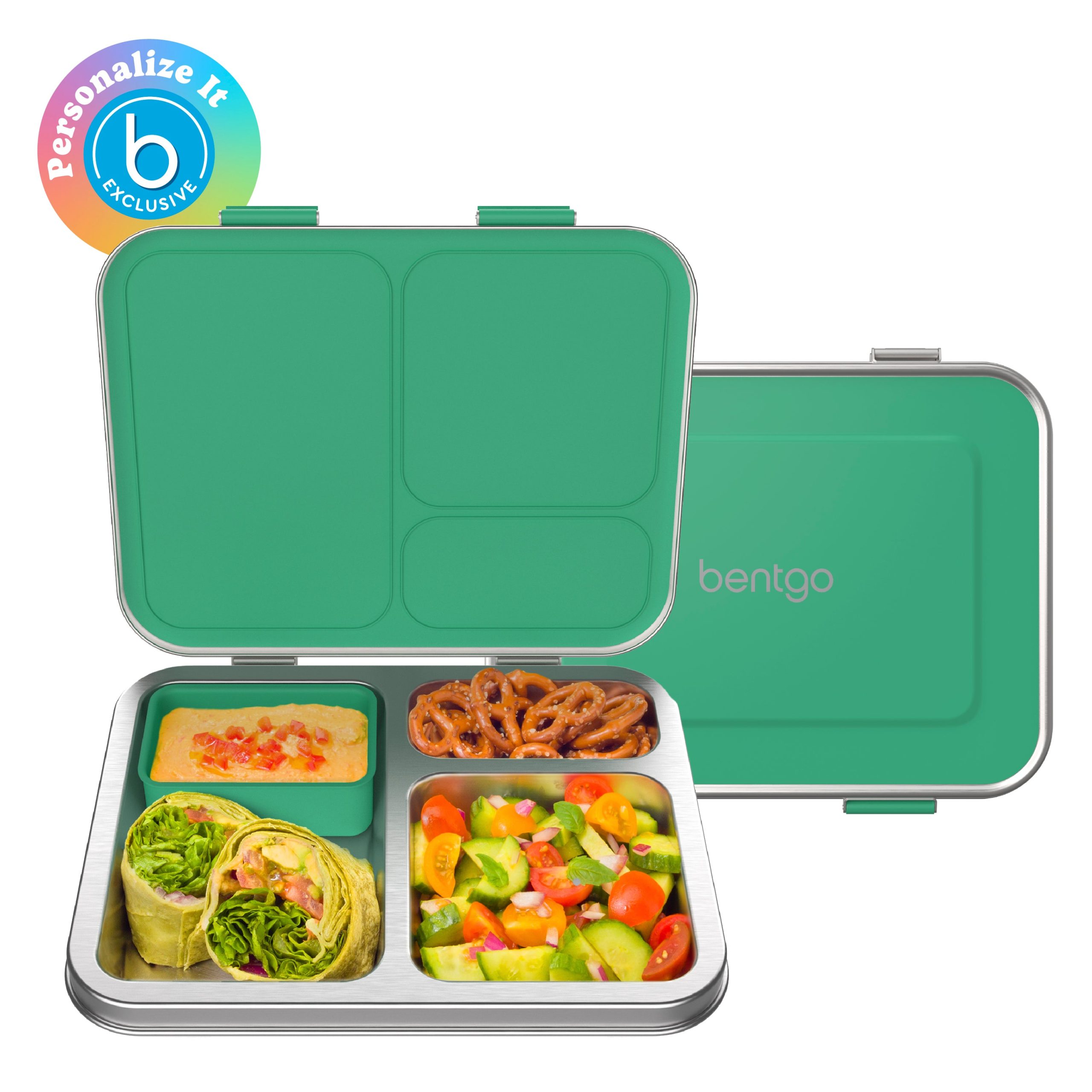 Bentgo Kids Stainless Steel Lunch Box - Personalized - Image 9