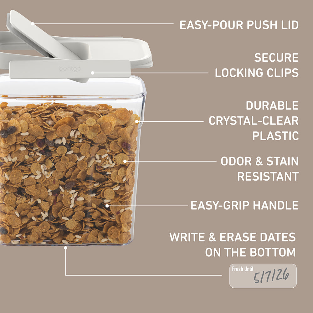 Bentgo Pantry Airtight Cereal Containers (6-pcs) - Image 4