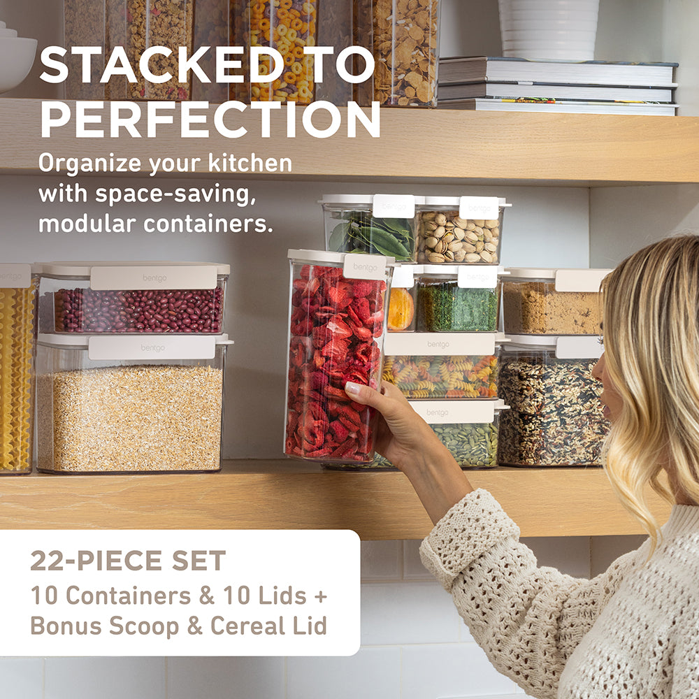Bentgo Pantry Airtight Food Storage Containers (22-pcs) - Image 10