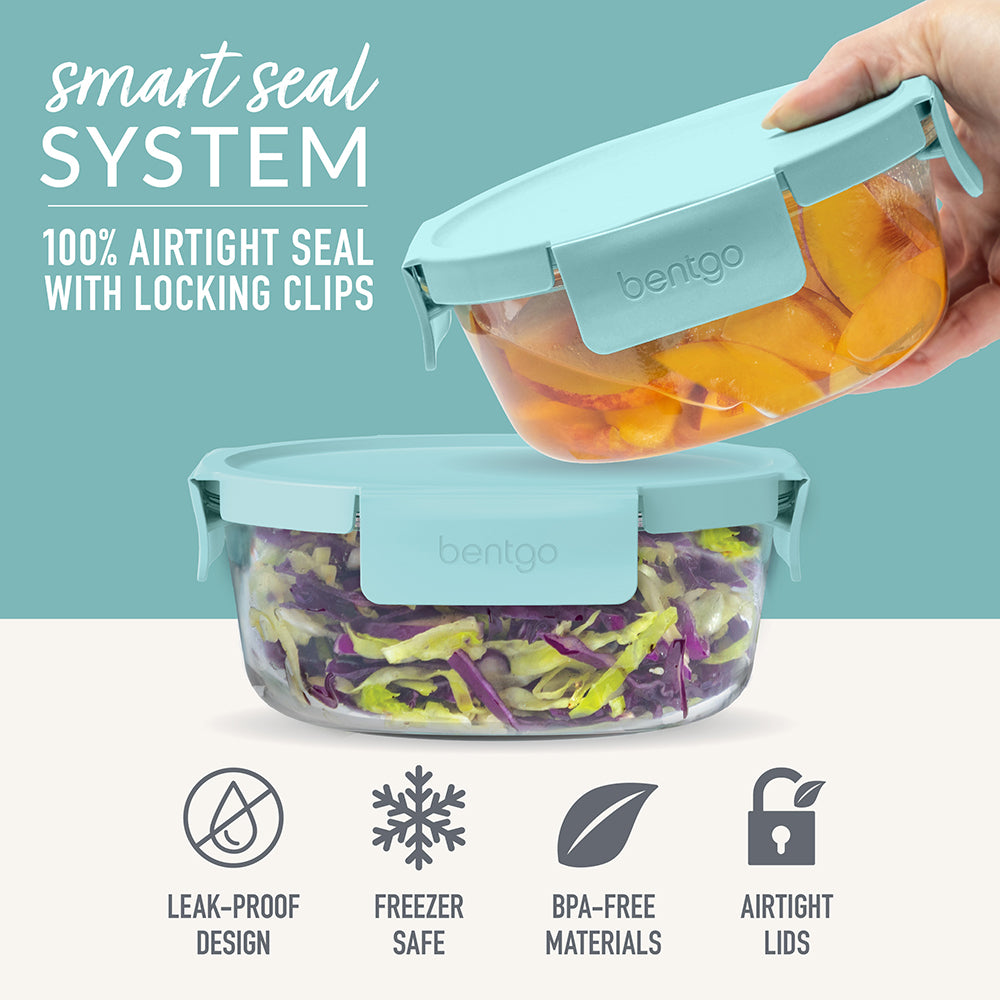 Bentgo Glass Leak-Proof Food Storage Set (6-Piece) - Image 3