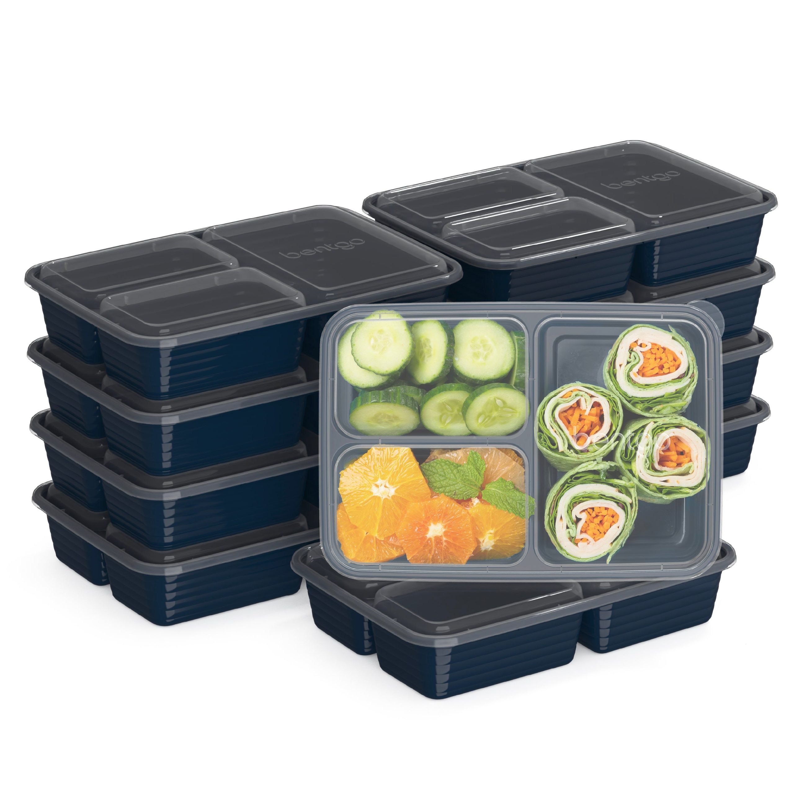 Bentgo Prep 3-Compartment Meal Prep Containers (20-Piece) - Image 9