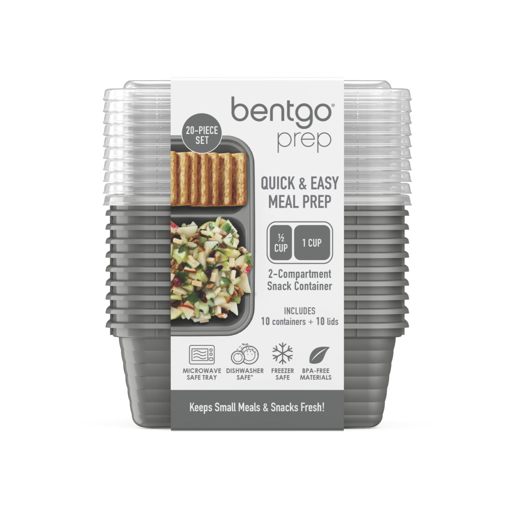 Bentgo Prep 2-Compartment Snack Containers (20-Piece) - Image 16
