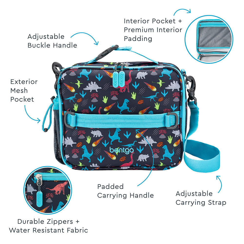 Bentgo Kids Prints Lunch Box. Lunch Bag. & Ice Packs - Image 25