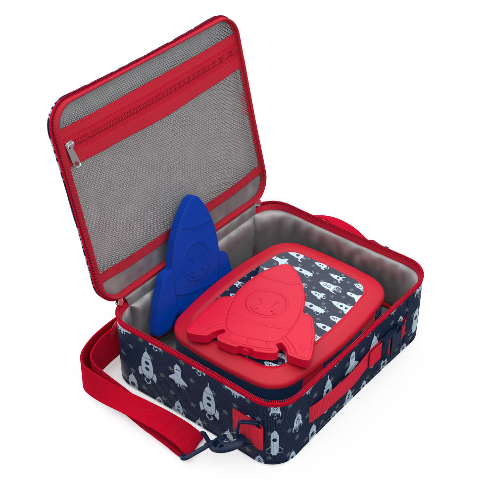 Bentgo Kids Prints Lunch Box. Lunch Bag. & Ice Packs - Image 2