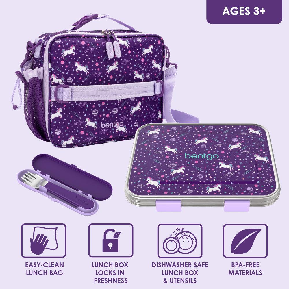 Bentgo Kids Stainless Steel Lunch Set - Image 3