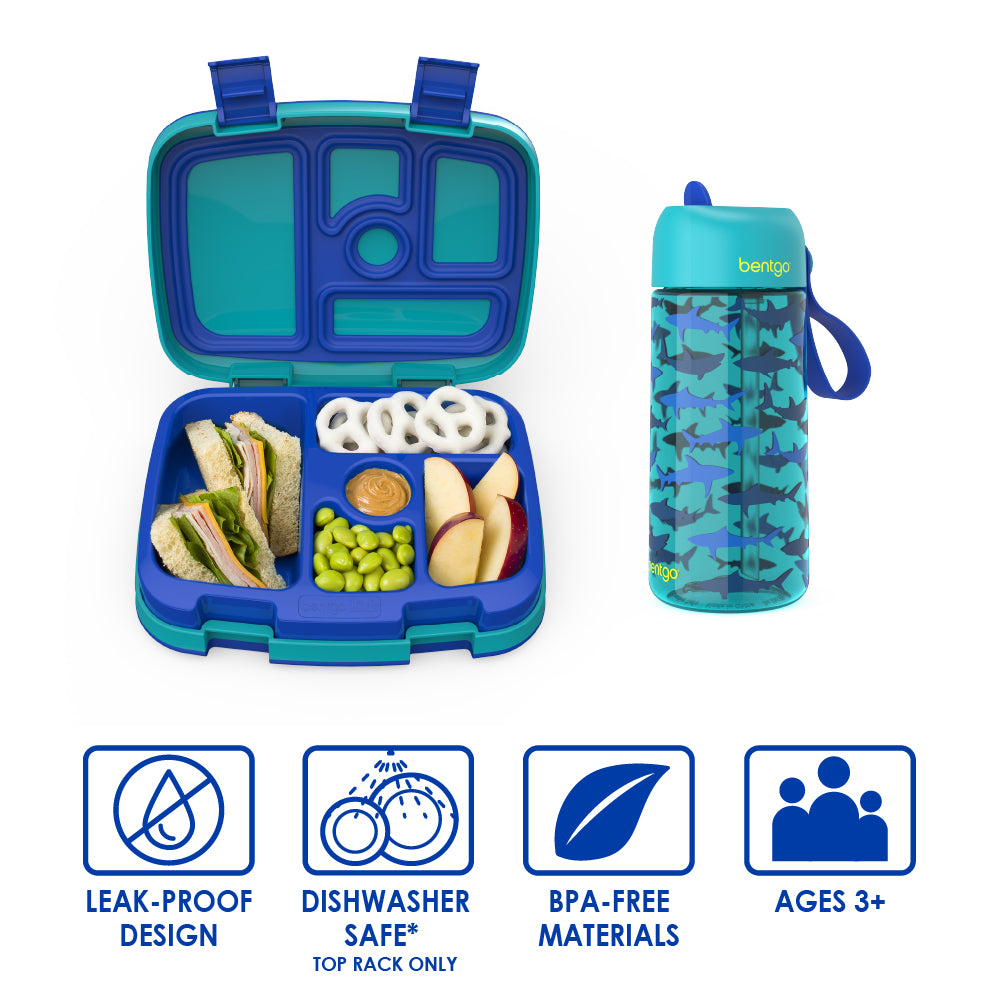 Bentgo Kids Prints Lunch Boxes & Water Bottles - Image 19